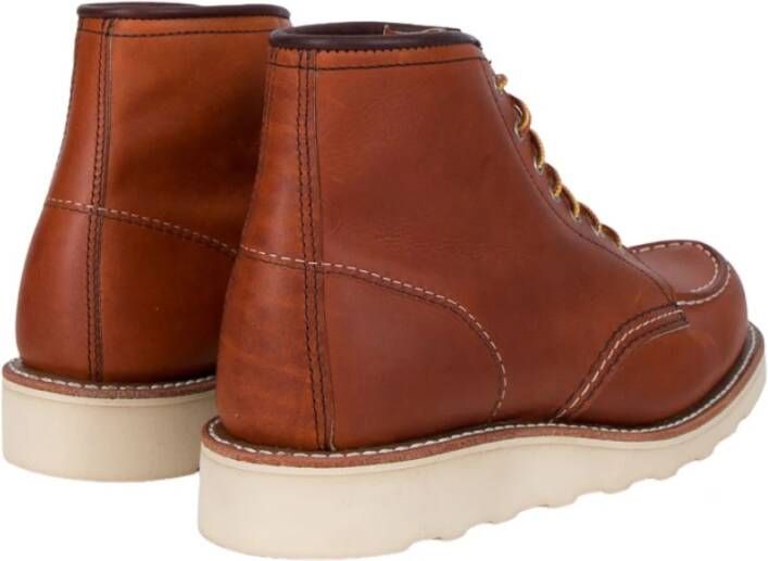 Red Wing Shoes Rode vleugelschoenen 3375 MOC TOE ORO Legacy Bruin Dames