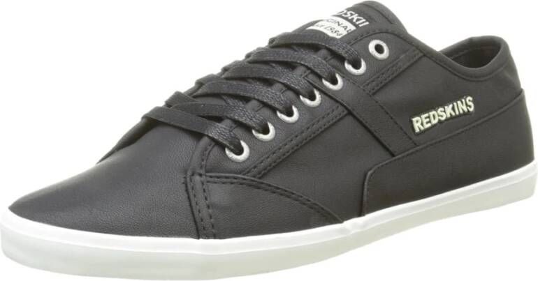 Redskins Zwarte Synthetisch Leren Sneakers Gray Heren