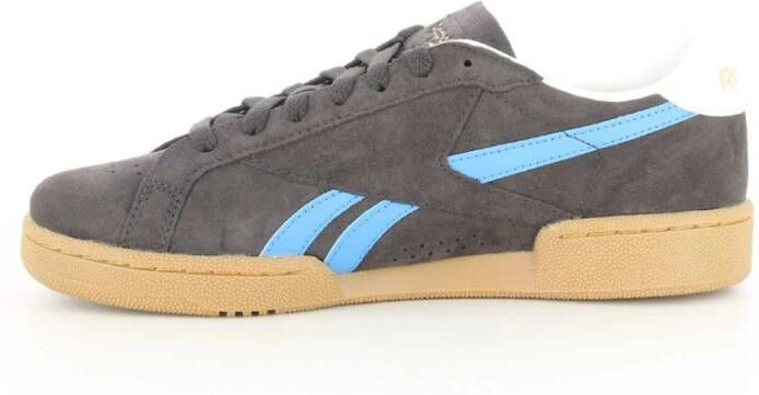 Reebok Blauwe Club C Grounds Sneakers Brown Heren