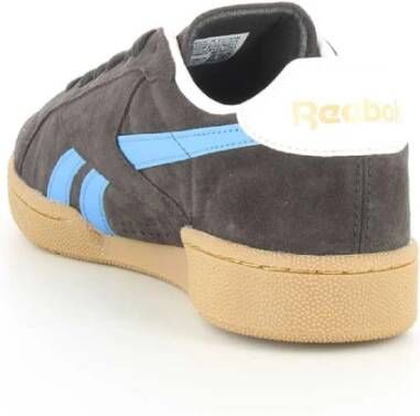 Reebok Blauwe Club C Grounds Sneakers Brown Heren