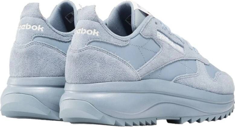 Reebok Blauwe Leren Sneaker Klassiek Dames Blue Dames