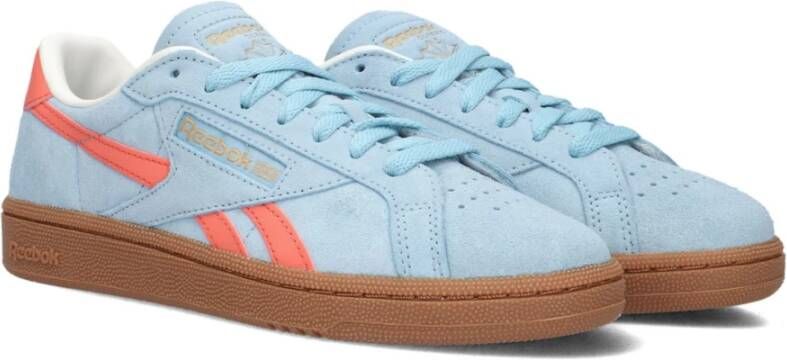 Reebok Blauwe Suède Lage Sneakers Blue Dames