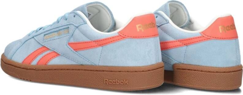 Reebok Blauwe Suède Lage Sneakers Blue Dames