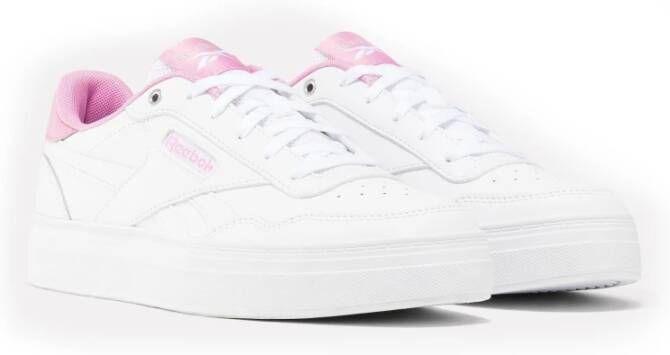 Reebok Bloemen Court Advance Sneaker Wit White Dames