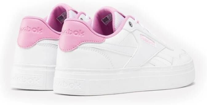 Reebok Bloemen Court Advance Sneaker Wit White Dames