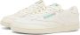 Reebok Club C 1985 TV Sneakers Krijt Papier Wit & Groen-40 White Heren - Thumbnail 2