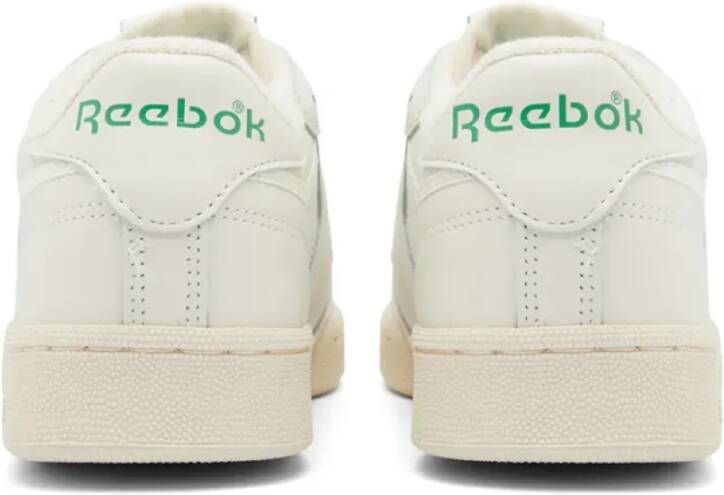 Reebok Club C 1985 TV Sneakers Krijt Papier Wit & Groen-40 White Heren