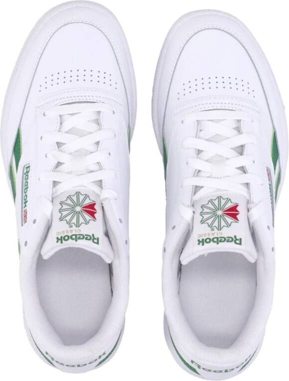 Reebok Club C Revenge Lage Sneaker Wit Groen White Heren