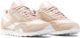 Reebok Fluwelen Classic Nylon Dames Sneaker Beige Dames - Thumbnail 3