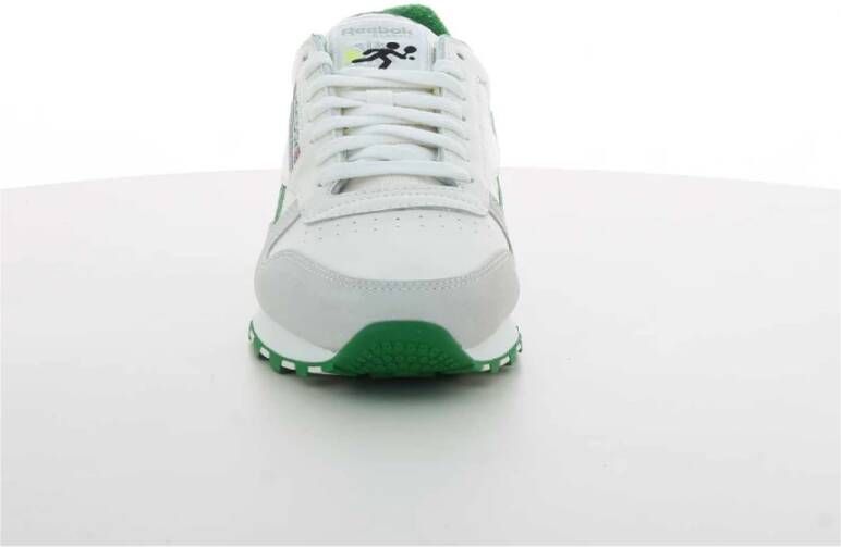 Reebok Groene Classic Leather 1983 Schoenen White Heren