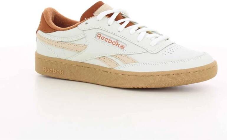 Reebok Herenschoenen Cognac Club C Revenge VNT White Heren