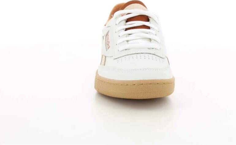 Reebok Herenschoenen Cognac Club C Revenge VNT White Heren