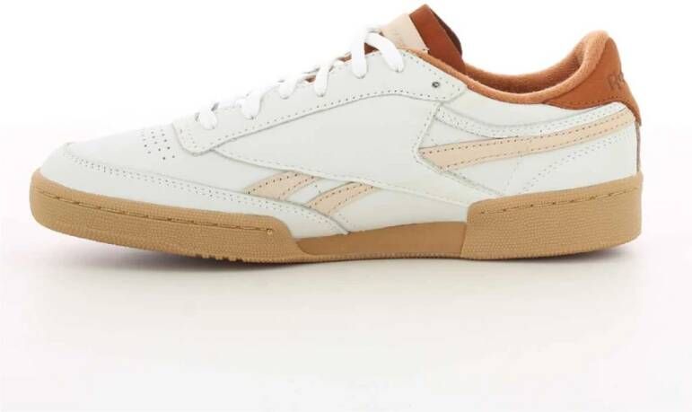 Reebok Herenschoenen Cognac Club C Revenge VNT White Heren