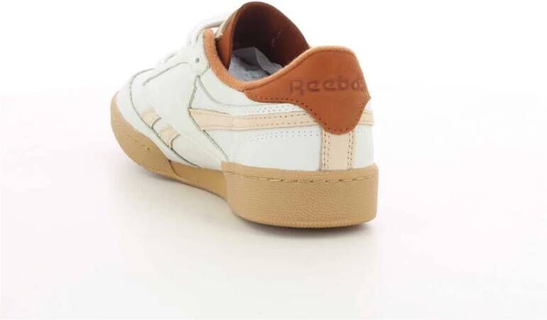 Reebok Herenschoenen Cognac Club C Revenge VNT White Heren