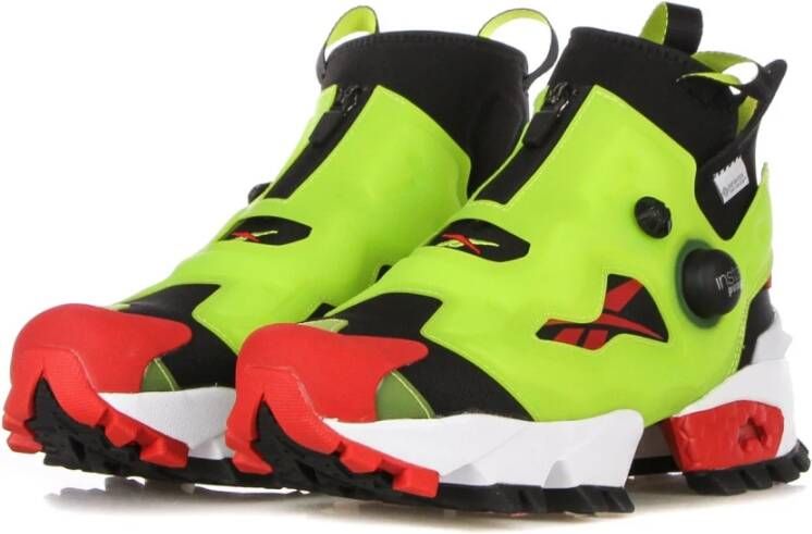 Reebok Instapump Fury X Gtx Zwart zuur Geel vector Rood Heren Hoge Schoen Green Heren