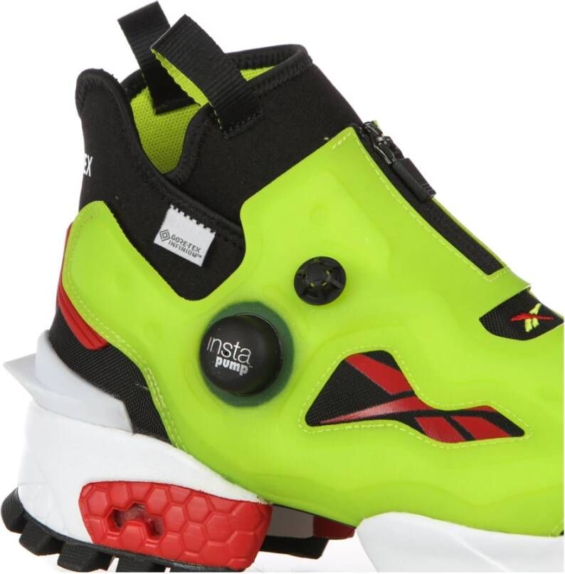 Reebok Instapump Fury X Gtx Zwart zuur Geel vector Rood Heren Hoge Schoen Green Heren