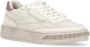 Reebok Ivoor Leren Sneakers Ronde Neus Beige - Thumbnail 4