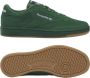 Reebok Donkergroene Lage Sneaker met Geborduurd Logo Green - Thumbnail 2