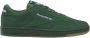 Reebok Donkergroene Lage Sneaker met Geborduurd Logo Green - Thumbnail 11