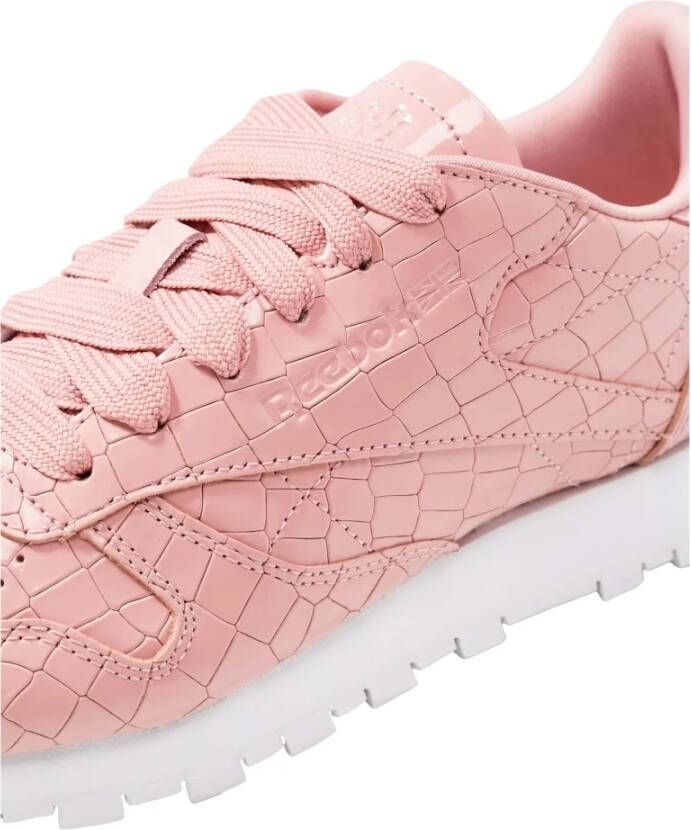 Reebok Klassieke Crackle Sneakers Pink Dames