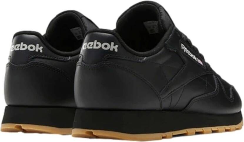 Reebok Klassieke Lederen Pantoffels Black Heren