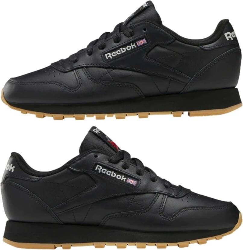 Reebok Klassieke Lederen Pantoffels Black Heren