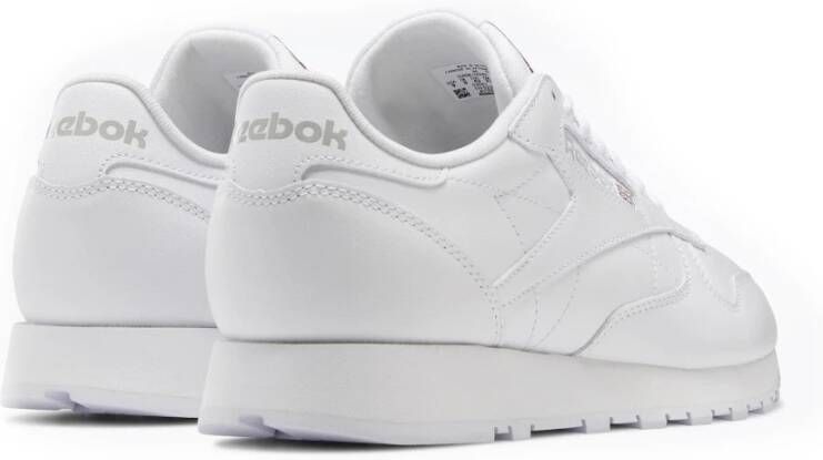 Reebok Klassieke leren herensneaker Wit White Heren