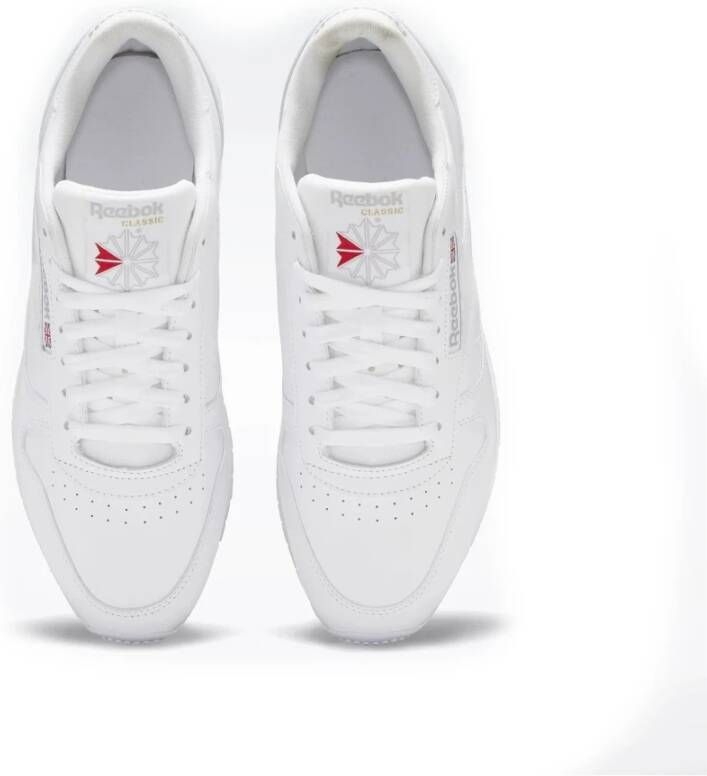 Reebok Klassieke leren herensneaker Wit White Heren