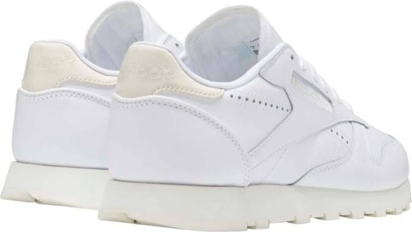 Reebok Klassieke Leren Lage Sneakers White Dames