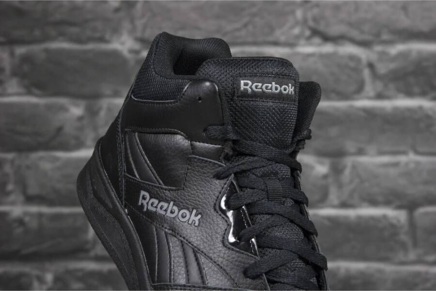 Reebok Klassieke Mesh- en Leren Sportschoenen Black Heren