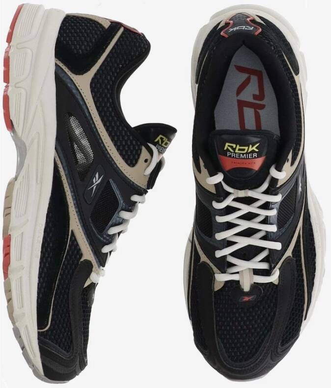 Reebok Leren en Mesh Sneakers met Logo Multicolor Heren