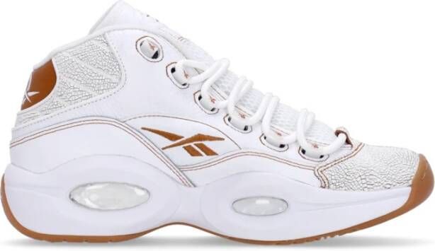 Reebok Mid Witte Basketbalschoen Iverson N°3 White Heren