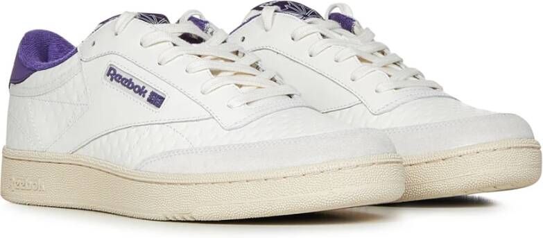 Reebok Paarse Sneakers met Vetersluiting Purple Heren