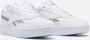 Reebok Classics Club C Double GEO sneakers met dierenprint wit zwart grijs - Thumbnail 9