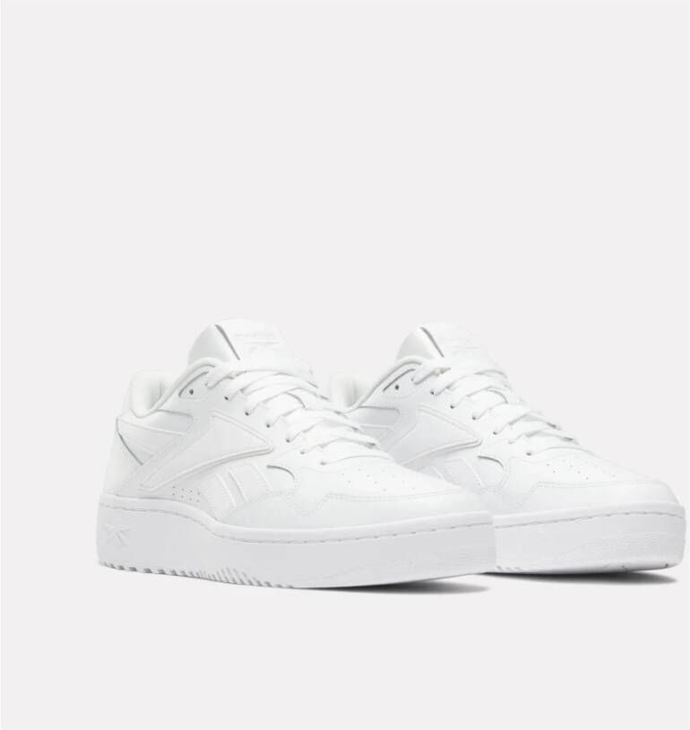 Reebok Sportieve Leren Sneakers White Heren