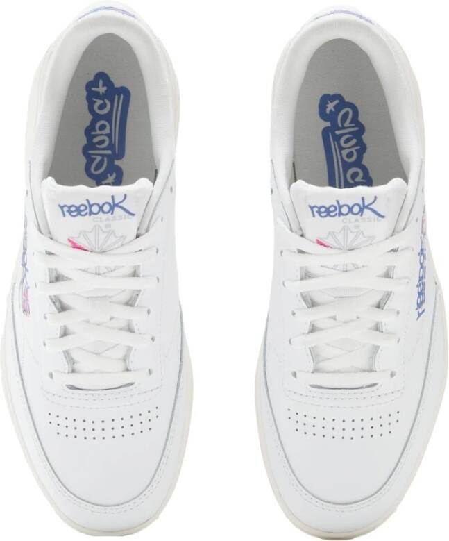 Reebok Witte Leren Dames Sneaker White Dames