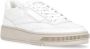 Reebok Witte Leren Sneakers Ronde Neus Logo White - Thumbnail 4