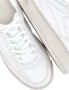 Reebok Witte Leren Sneakers Ronde Neus Logo White - Thumbnail 7