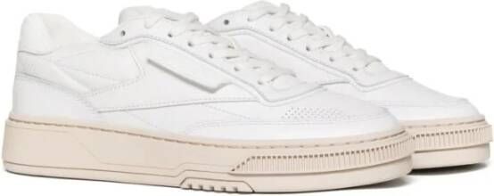 Reebok Witte Leren Sneakers White Heren