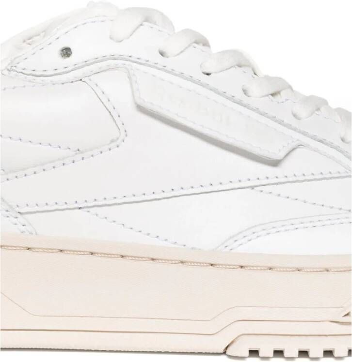 Reebok Witte Leren Sneakers White Heren