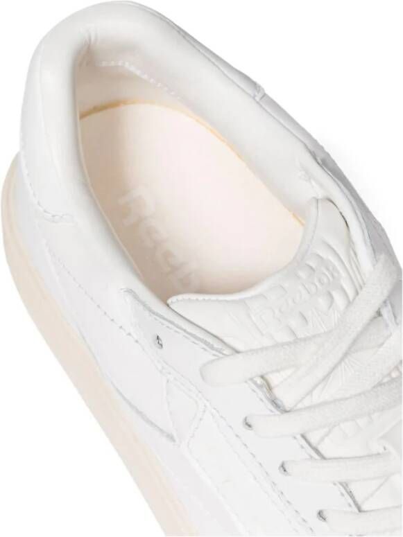 Reebok Witte Leren Sneakers White Heren