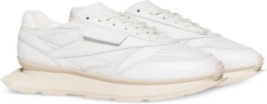 Reebok Witte Leren Sneakers White Heren