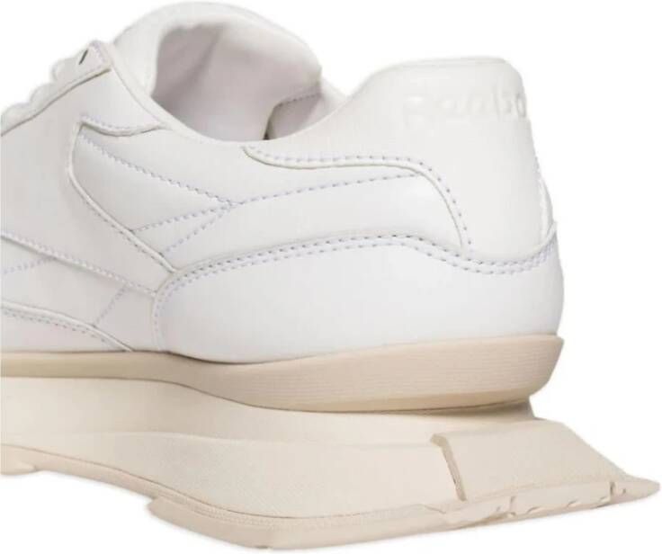 Reebok Witte Leren Sneakers White Heren