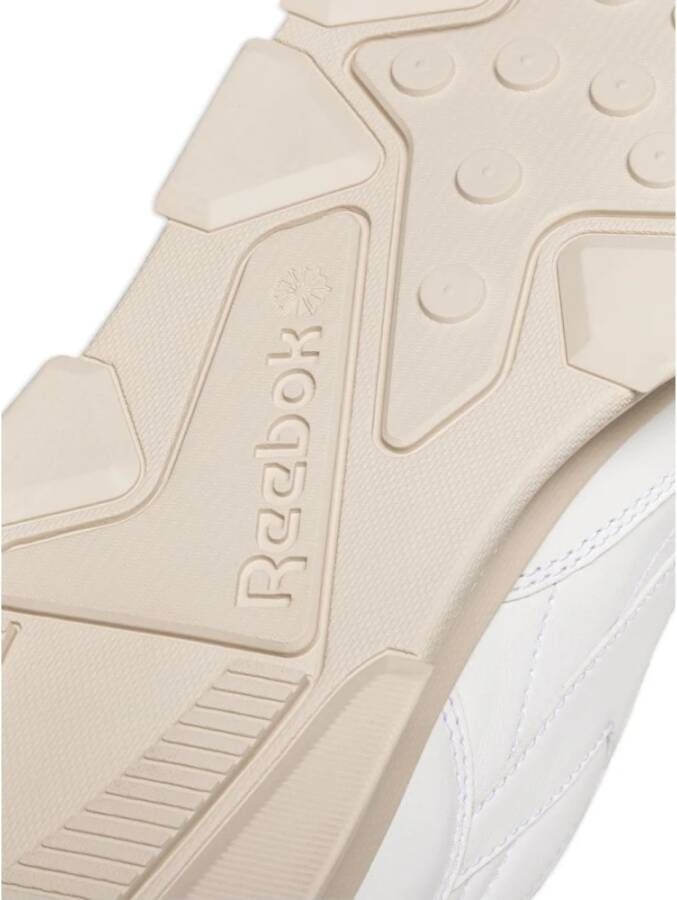 Reebok Witte Leren Sneakers White Heren