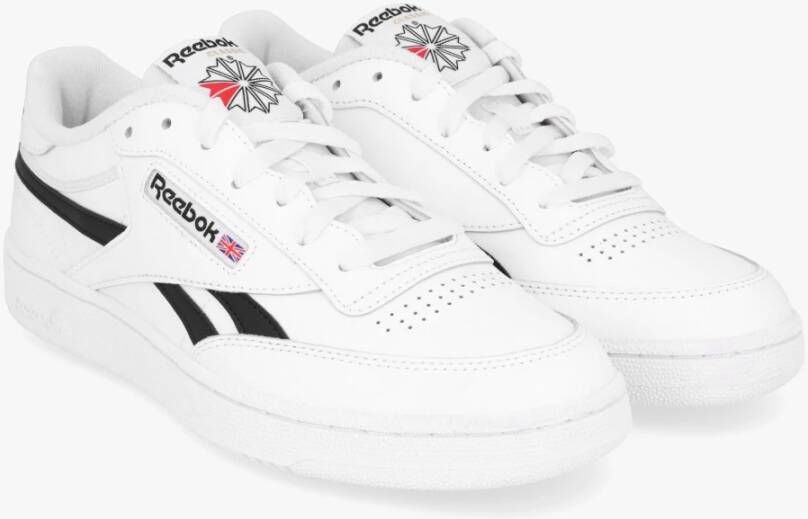 Reebok Witte Zwarte Witte Club C Revenge Tennisschoenen White Heren