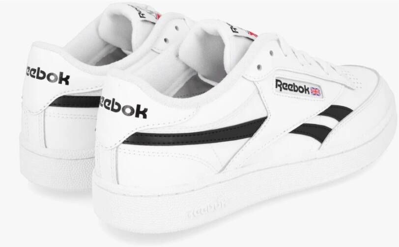 Reebok Witte Zwarte Witte Club C Revenge Tennisschoenen White Heren