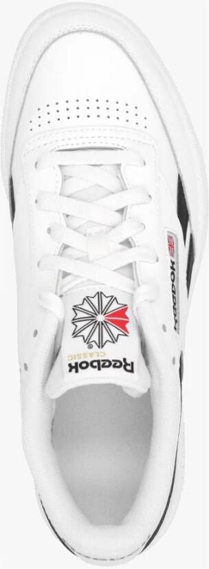 Reebok Witte Zwarte Witte Club C Revenge Tennisschoenen White Heren