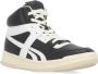 Reebok Zwarte Leren Sneakers Unisex Black - Thumbnail 4