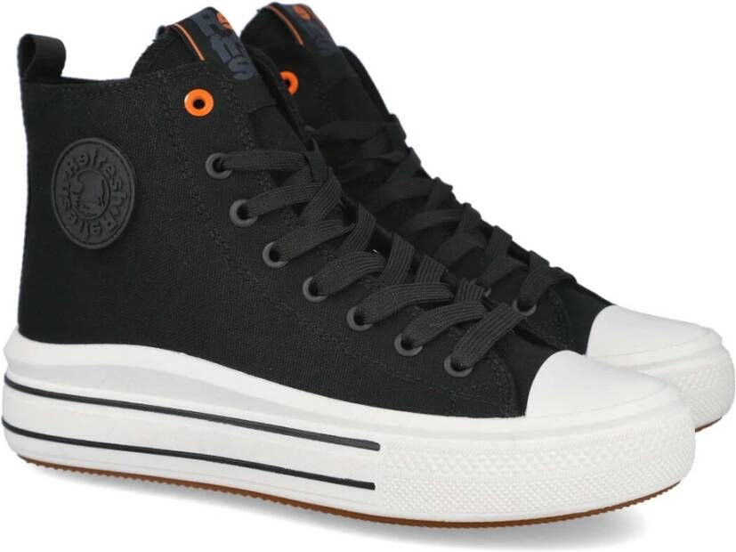 Refresh Canvas Shoes Black Dames