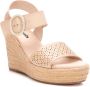 Refresh Esparto wedges Beige Dames - Thumbnail 3